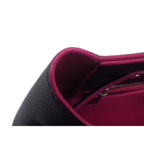 Louis Vuitton Lock Me Bucket Shoulder Bag Black Pink - Picture 3 of 7